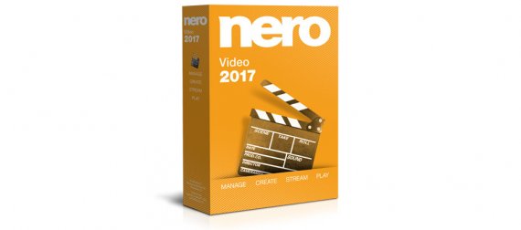 Nero Video 2017 video editing software box